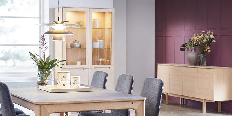 Skovby sm307 i lyst træ